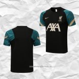 Camiseta de Entrenamiento Liverpool 2021 2022 Negro
