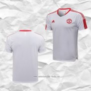 Camiseta de Entrenamiento Manchester United 2021 2022 Blanco