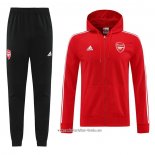 Chandal con Capucha del Arsenal 2022 2023 Rojo