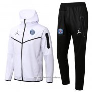 Chandal con Capucha del Paris Saint-Germain 2022 2023 Blanco