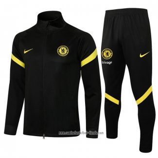 Chandal de Chaqueta del Chelsea 2021 2022 Negro