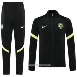 Chandal de Chaqueta del Chelsea 2021 2022 Negro