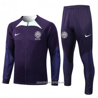 Chandal de Chaqueta del Inter Milan 2022 2023 Purpura