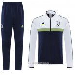 Chandal de Chaqueta del Juventus 2021 2022 Blanco y Negro