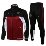 Chandal de Chaqueta del Paris Saint-Germain 2021 2022 Rojo