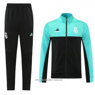 Chandal de Chaqueta del Real Madrid Special 2021 2022 Negro y Verde