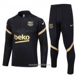 Chandal de Sudadera del Barcelona 2023 2024 Negro