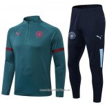 Chandal de Sudadera del Manchester City 2021 2022 Verde