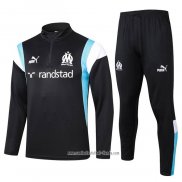 Chandal de Sudadera del Olympique Marsella 2023 2024 Negro