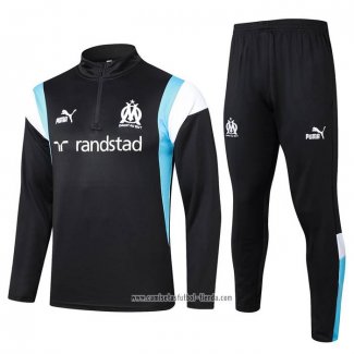 Chandal de Sudadera del Olympique Marsella 2023 2024 Negro