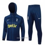 Chandal de Sudadera del Tottenham Hotspur 2023 2024 Nino Azul