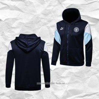 Chaqueta con Capucha del Manchester City 2021 2022 Azul