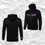 Chaqueta con Capucha del Paris Saint-Germain 2021 2022 Negro