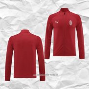 Chaqueta del AC Milan 2023 2024 Rojo Oscuro