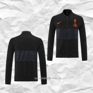 Chaqueta del Liverpool 2021 2022 Negro y Gris