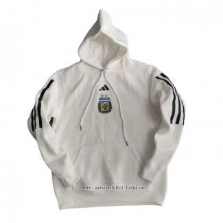 Sudadera con Capucha del Argentina 2022 2023 Blanco