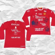 Camiseta Manchester United CR7 2021 2022 Manga Larga