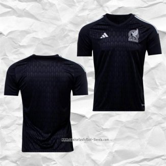 Camiseta Mexico Portero 2022 Negro