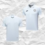 Camiseta Polo del Manchester City 2023 2024 Gris