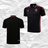 Camiseta Polo del Real Madrid 2021 2022 Negro