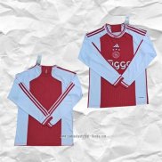 Camiseta Primera Ajax 2023 2024 Manga Larga