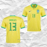 Camiseta Primera Brasil Jugador Dani Alves 2022