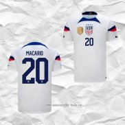 Camiseta Primera Estados Unidos Jugador Macario 2022