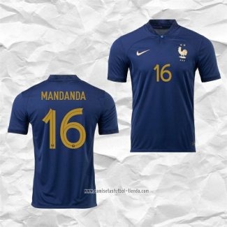 Camiseta Primera Francia Jugador Mandanda 2022