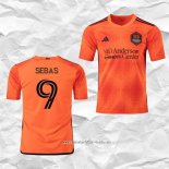 Camiseta Primera Houston Dynamo Jugador Sebas 2023 2024