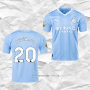 Camiseta Primera Manchester City Jugador Bernardo 2023 2024