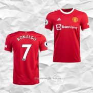 Camiseta Primera Manchester United Jugador Ronaldo 2021 2022