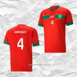 Camiseta Primera Marruecos Jugador Amrabat 2022