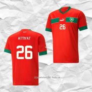 Camiseta Primera Marruecos Jugador Attiyat 2022