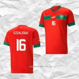 Camiseta Primera Marruecos Jugador Ezzalzouli 2022