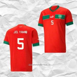 Camiseta Primera Marruecos Jugador J.EL Yamiq 2022