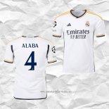 Camiseta Primera Real Madrid Jugador Alaba 2023 2024
