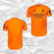 Camiseta Real Madrid Portero Y-3 2024 Naranja