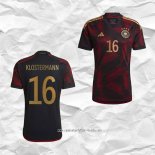 Camiseta Segunda Alemania Jugador Klostermann 2022