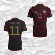 Camiseta Segunda Alemania Jugador Moukoko 2022