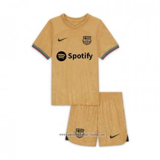 Camiseta Segunda Barcelona 2022 2023 Nino