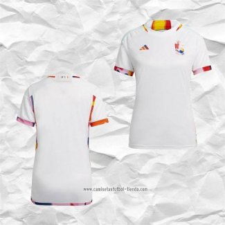 Camiseta Segunda Belgica 2022 Mujer