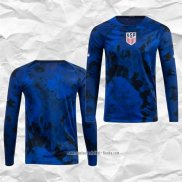 Camiseta Segunda Estados Unidos 2022 Manga Larga