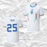 Camiseta Segunda Italia Jugador Toloi 2022