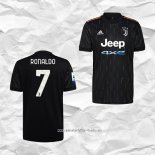 Camiseta Segunda Juventus Jugador Ronaldo 2021 2022