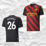 Camiseta Segunda Manchester City Jugador Mahrez 2022 2023