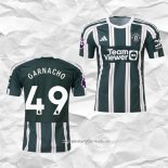 Camiseta Segunda Manchester United Jugador Garnacho 2023 2024