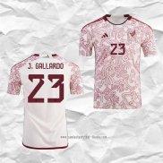 Camiseta Segunda Mexico Jugador J.Gallardo 2022