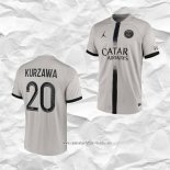 Camiseta Segunda Paris Saint-Germain Jugador Kurzawa 2022 2023