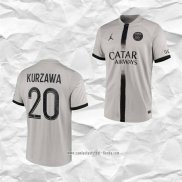 Camiseta Segunda Paris Saint-Germain Jugador Kurzawa 2022 2023