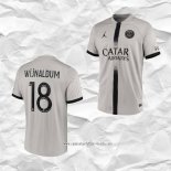 Camiseta Segunda Paris Saint-Germain Jugador Wijnaldum 2022 2023